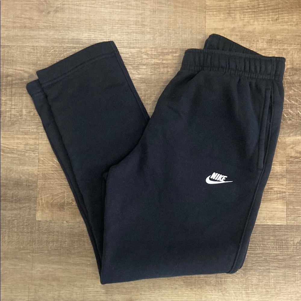Nike Black Joggers with Iconic Swoosh